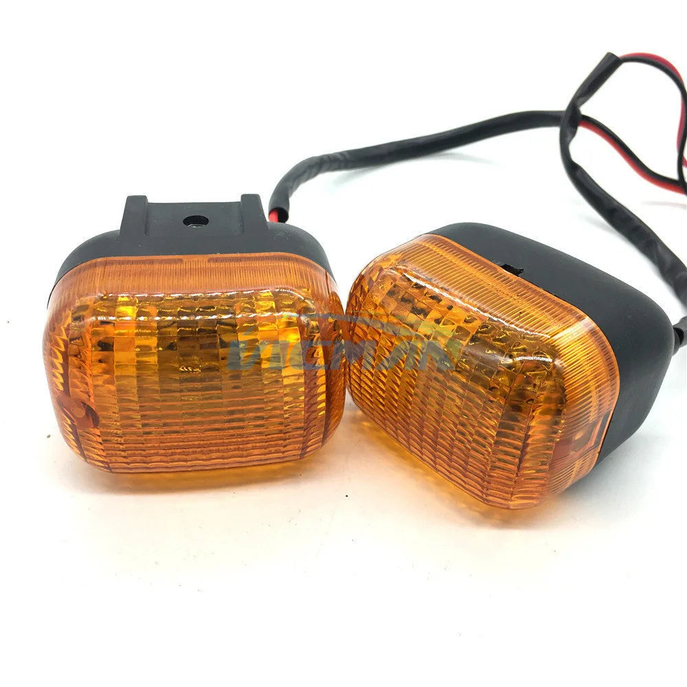Motorcycle Turn Signal Indicator Lamps | Front & Rear | Universal