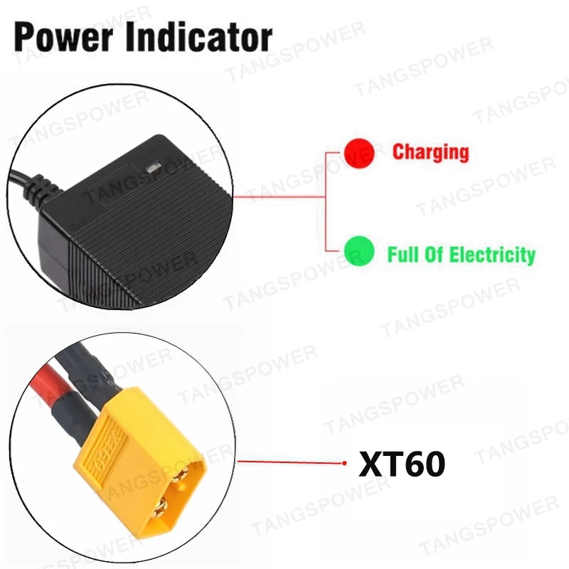 54.6V 3A Li-ion Charger | 48V 13S Rapid | Fan-Cooled