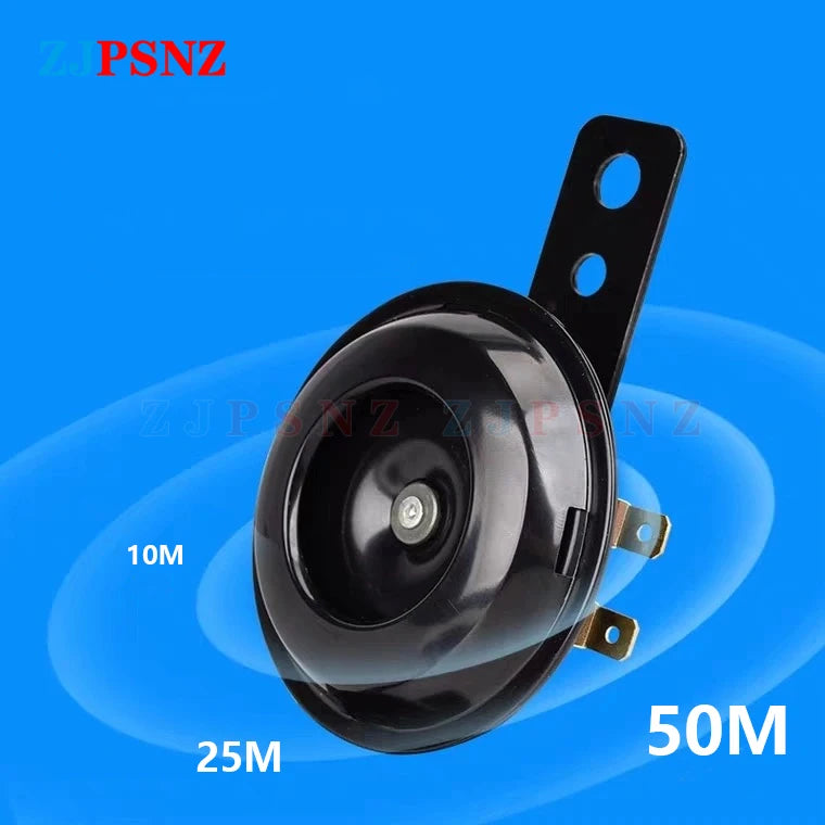 Universal Electric Horn 110dB | Waterproof | 6V-72V E-Bike & Scooter