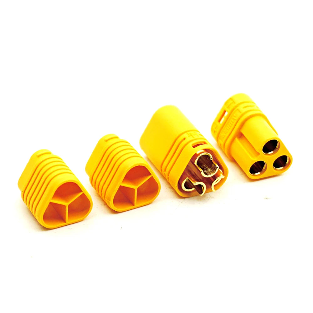MIBIDAO MT60 3-Pin Bullet Connector | 3.5mm | RC ESC / Motor