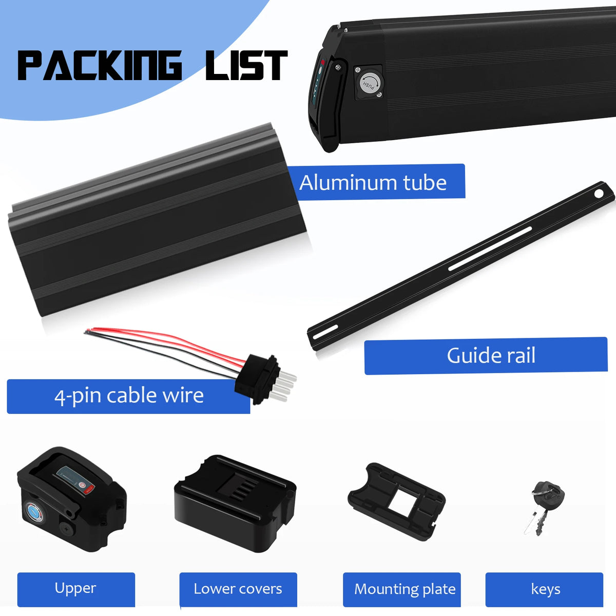 Silver Fish Battery Box | Holds 90x 18650 Cells | E-Bike Case
