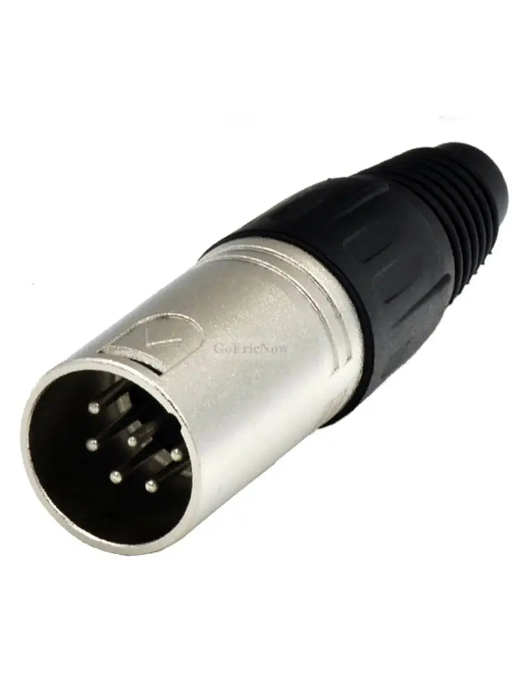 1pcs 3,4,5,6,7 pin Female/Male Straight Microphone Audio XLR Speaker Panel mount socket Connector