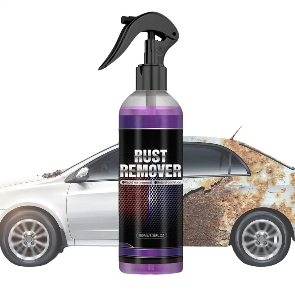 100ml Removal Cleaning Spray Rust Remover For Metal Rust Removal Spray for Beginners Family Automotive Interior Truck SUVs