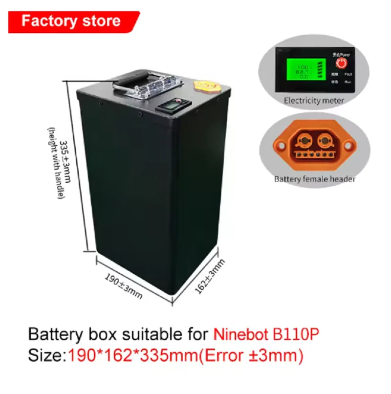 Lithium Battery Box | Aluminum Shell | NIU / Ninebot / SOCO
