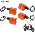4pcs Rear Turn Signal Light Indicator Scooter Blinkers 33650-GEZ-305 33600-GEZ-305 For Honda Zoomer NPS50 Ruckus 50 2003-2012