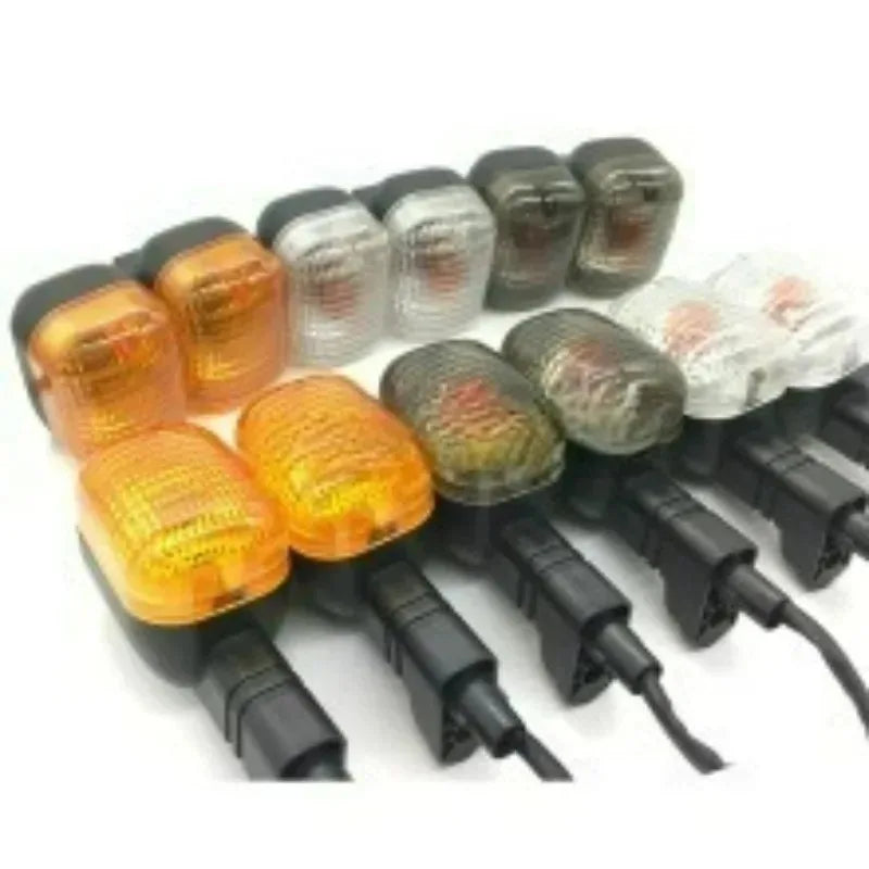 Motorcycle Turn Signal Indicator Lamps | Front & Rear | Universal