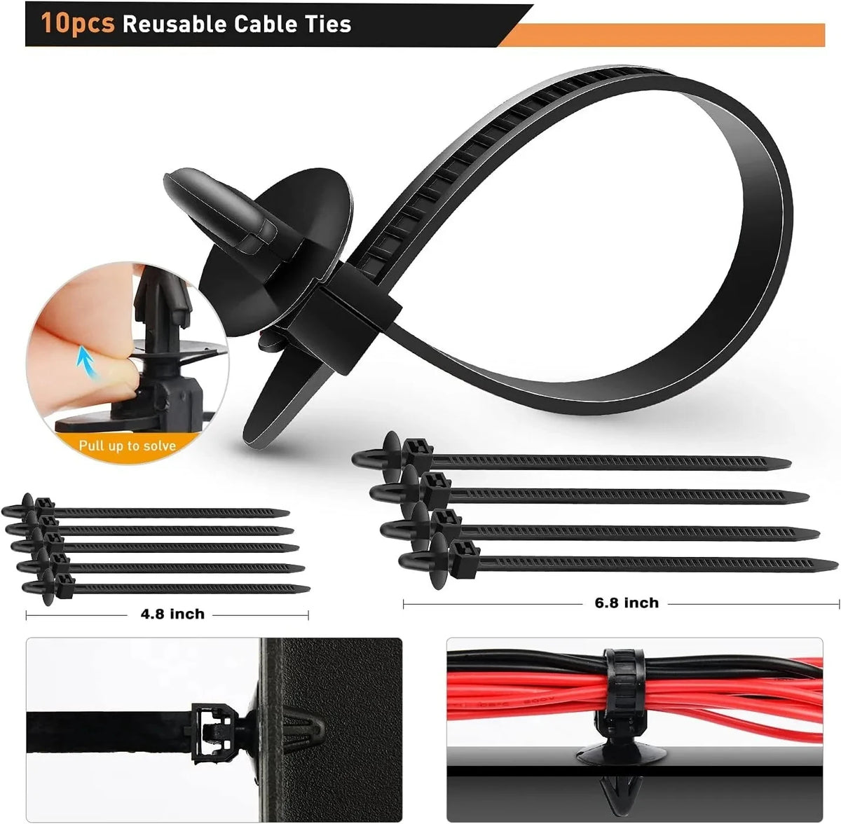 Car Fastener Clip Kit | Push Retainer Rivets | Fender, Bumper & Door Trim