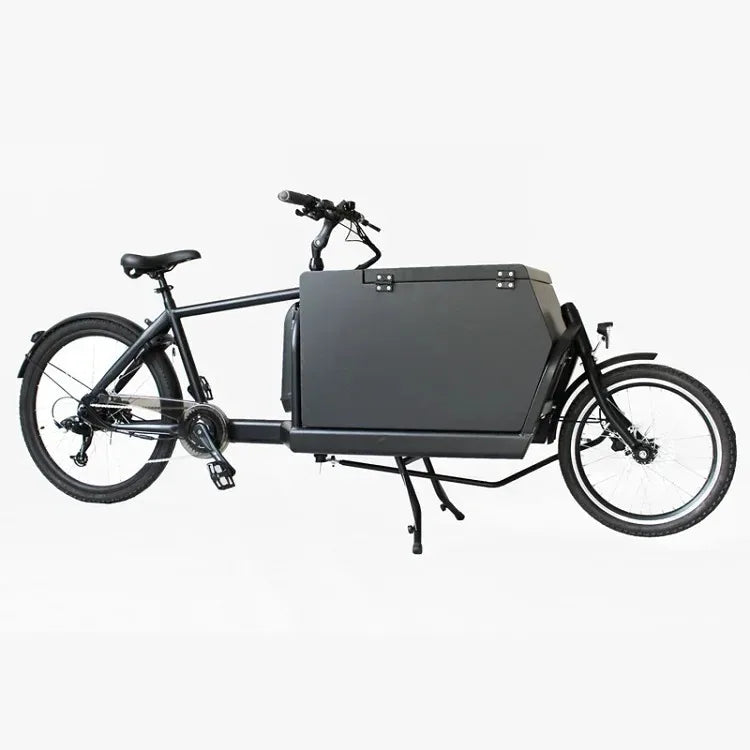 250W Electric Cargo Trike | Wood Box + Bafang Hub | 7-Speed