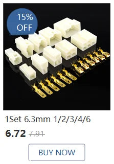 1set 2.8mm 2/3/4/6/9 pin Automotive Quick connection Electrical wire connector Male Female cable terminal plug Kits Motorcycle