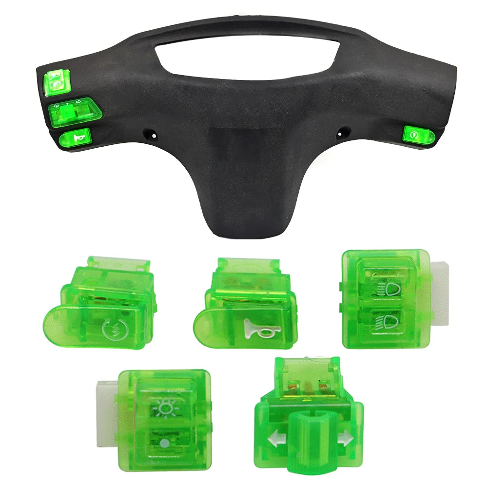 Moped Scooter Turn Signal Headlight Horn Dimmer Switch