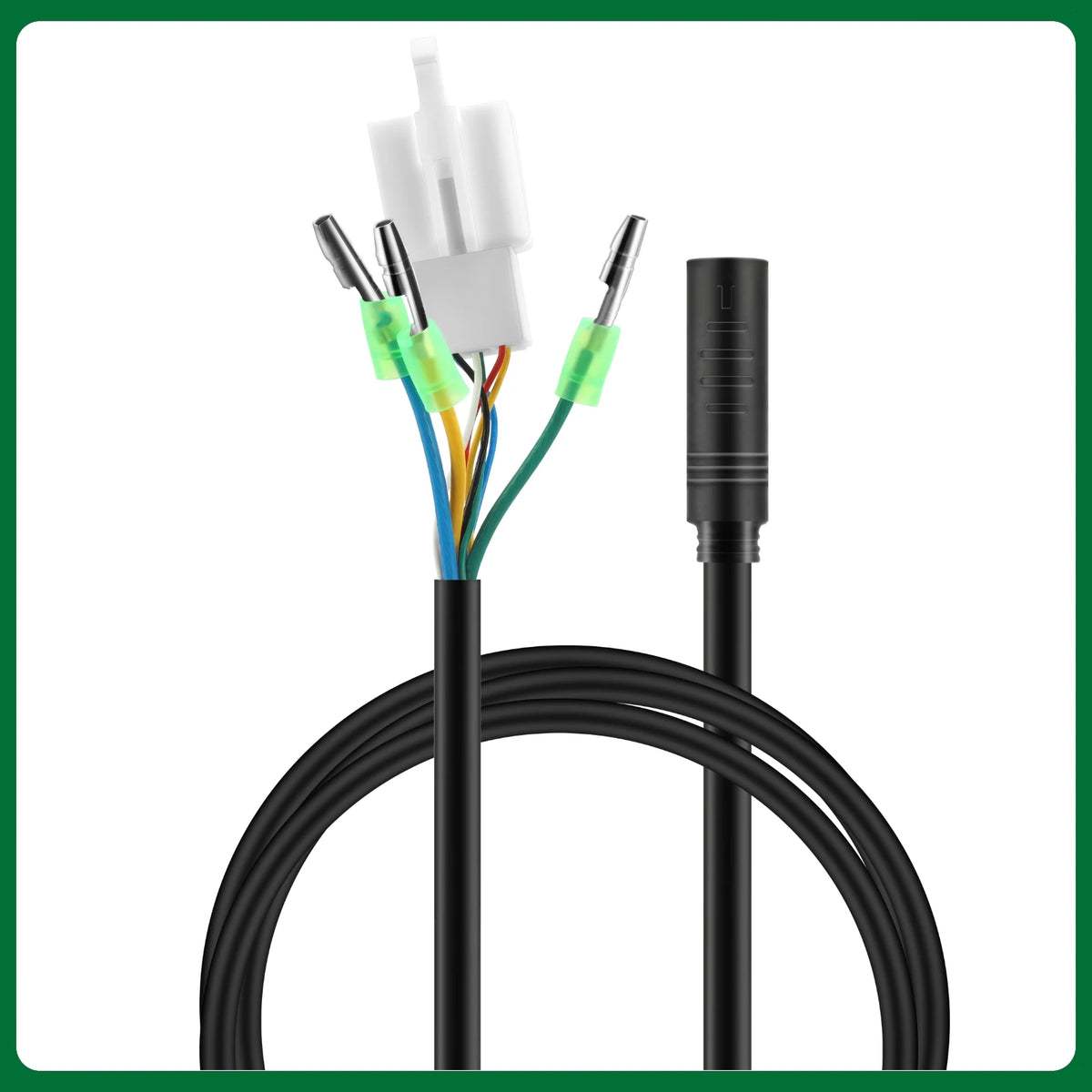 9 Pin Electric Bike Motor Cable, Wheel Motor Extension Cable for E Bike - Female to Male Wire, Electric Bike Accessory