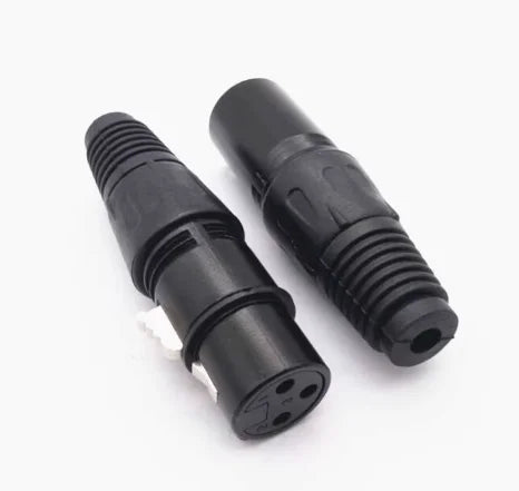 1pcs 3,4,5,6,7 pin Female/Male Straight Microphone Audio XLR Speaker Panel mount socket Connector