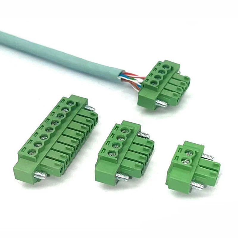 1Set  Pitch 3.81mm 2P/3P/4P/5P/6P/8P/9P Pluggable Terminal Block Connector JM15EDGKM 3.81mm Pitch