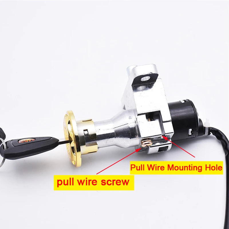 Universal Ignition Switch | Start & Key Lock | Yamaha BWS/Zuma & More