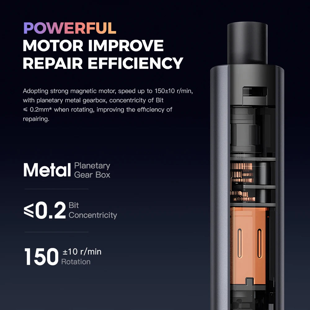 57-in-1 Precision Screwdriver Set | Rechargeable | Cordless