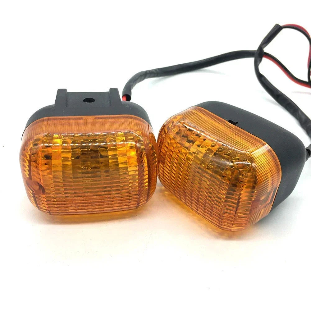 2PCS Motorcycle Front and Rear Turn Signal Light Blinker Indicator Flasher Lamp 12V Universal Modification for YaMAHA BWS BWS100
