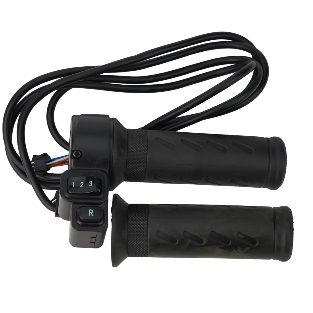 3-Speed Twist Throttle | 24V–72V | E-Bike & Scooter
