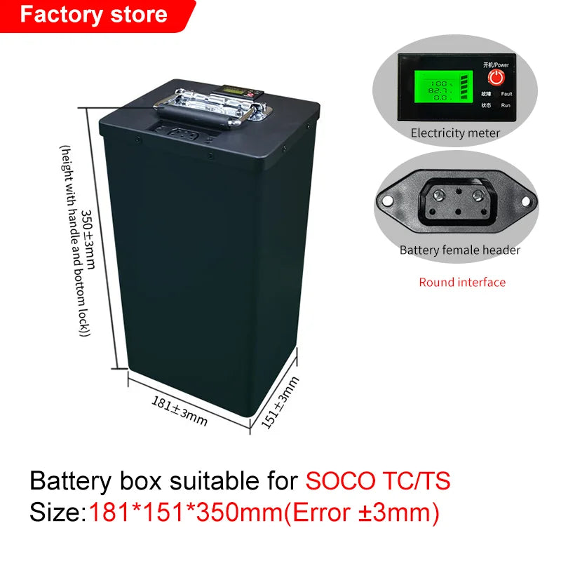 NIU/Ninebot/SOCO Battery Case | Aluminum Replacement Shell | E-Moto
