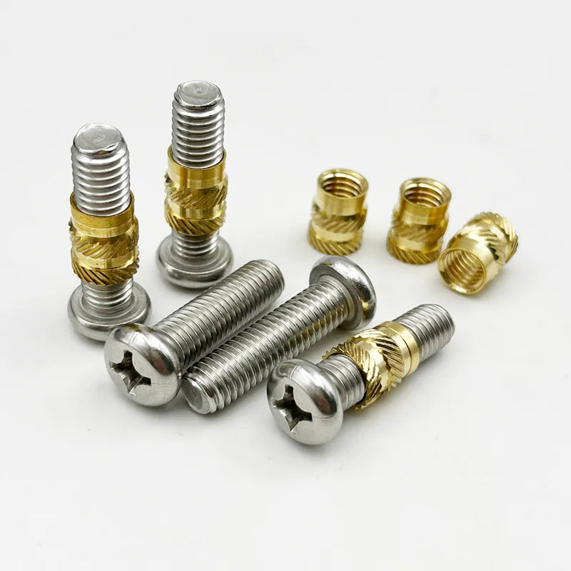 Brass Insert Nut Kit | M2–M4 Heat-Set | 3D Printer Accessory