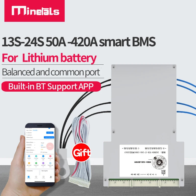 ANT Smart BMS 420A | 13S-24S Bluetooth App | Li-Ion/LiFePO4