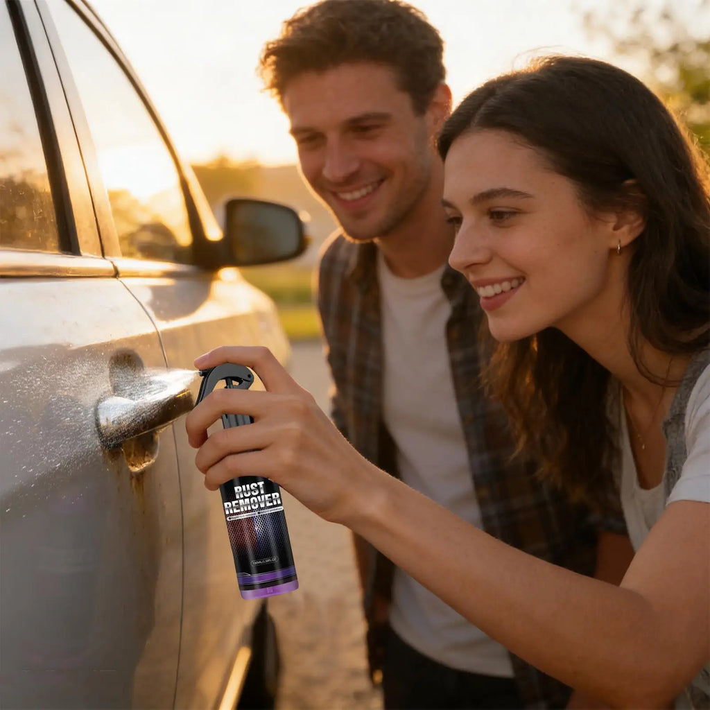 100ml Removal Cleaning Spray Rust Remover For Metal Rust Removal Spray for Beginners Family Automotive Interior Truck SUVs