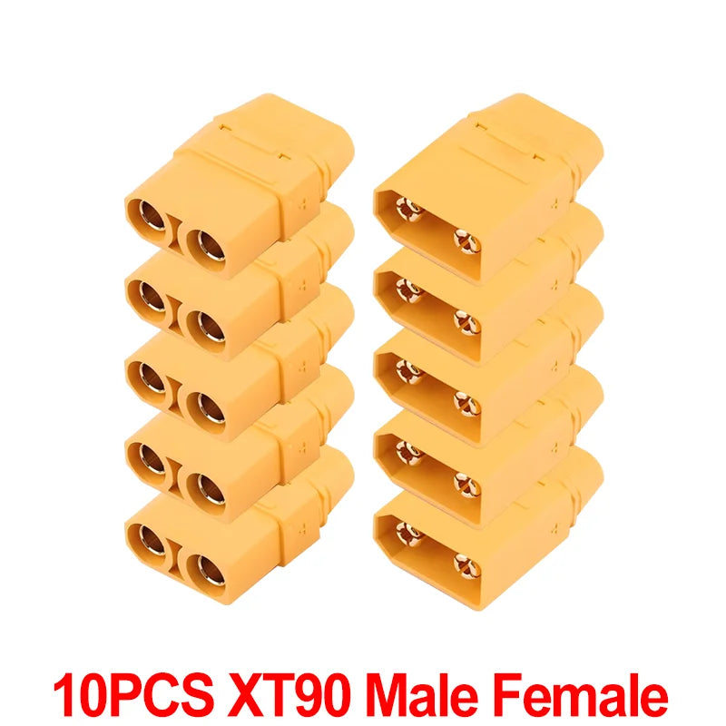 XT90 Connector Plugs | Male & Female | RC LiPo / Drone