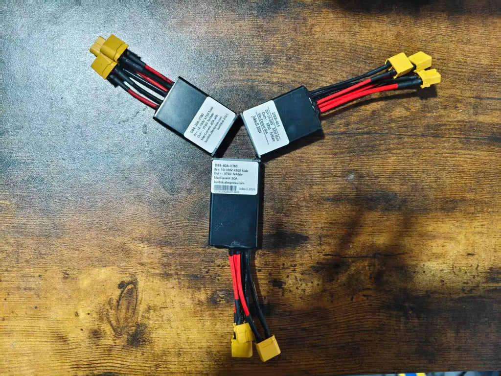 Dual Battery Adapter 12-72V | Parallel Discharge | E-Bike