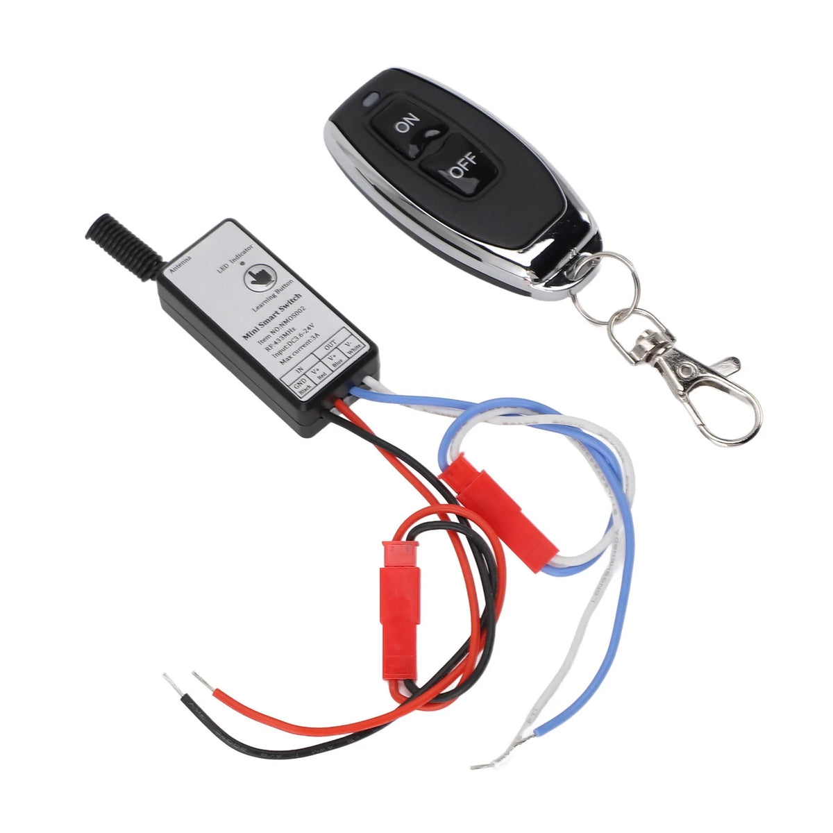Electric Scooter Relay Remote Switch Speed Limit On Off Portable Easy to Install Receiver and Transmitter Kit