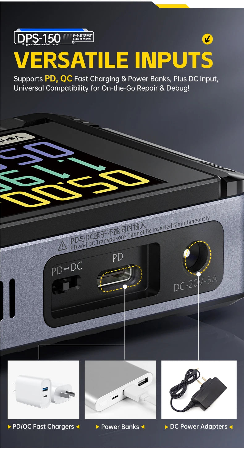 FNIRSI DPS-150 DC Power Supply | 30V 5A | Digital Display