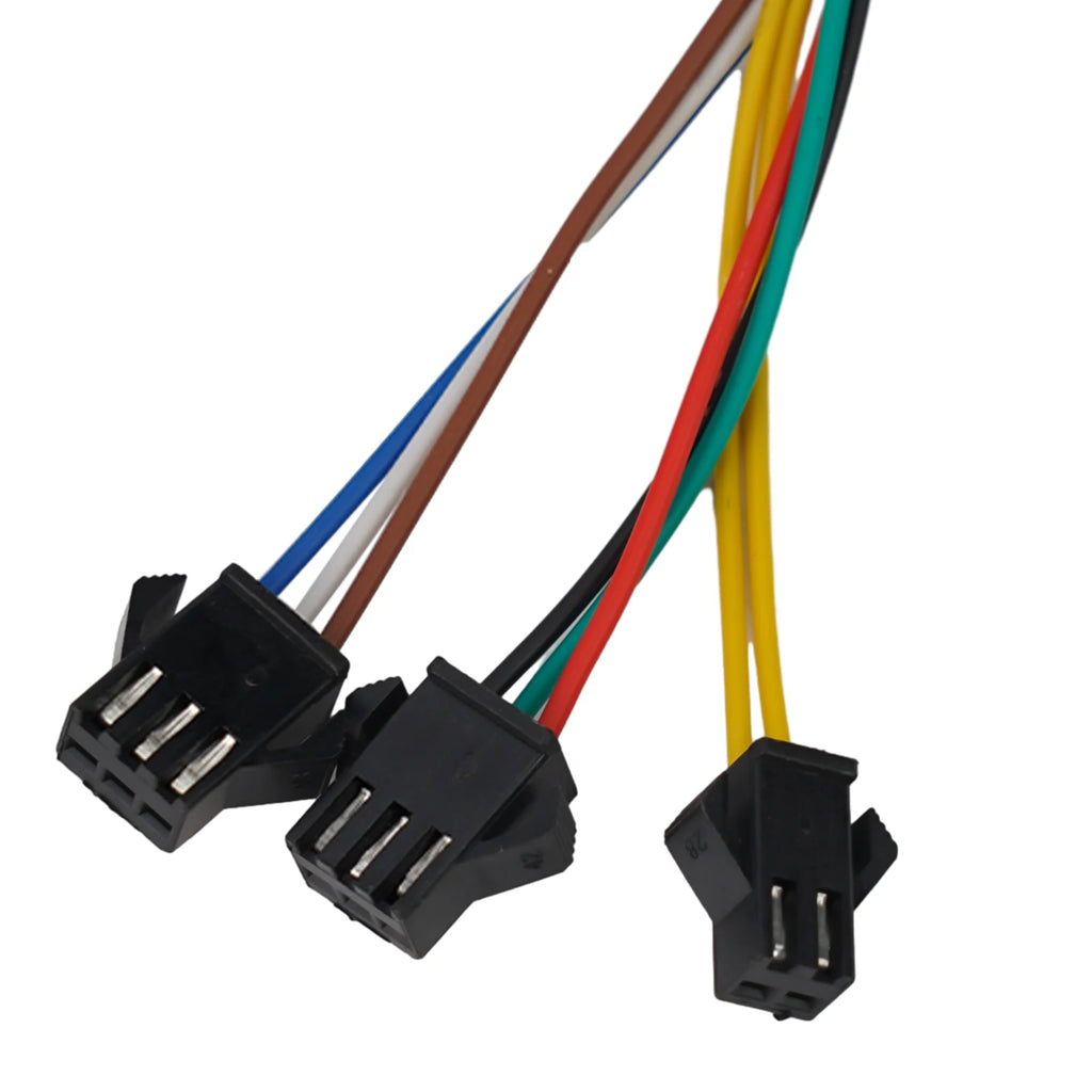 3-Speed Twist Throttle | 24V–72V | E-Bike & Scooter
