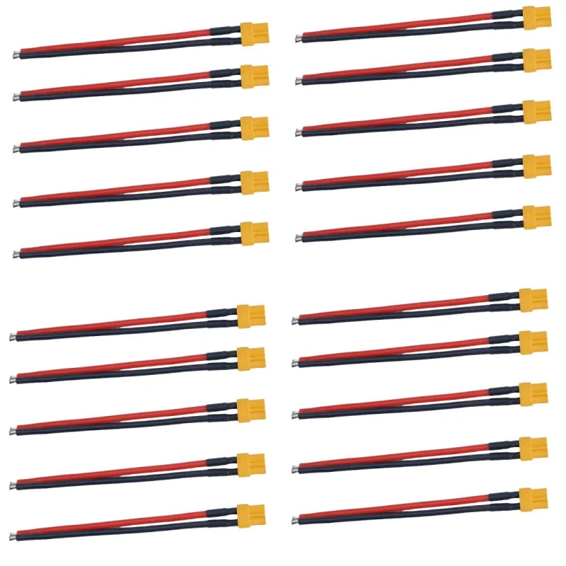 XT30 Connector Plugs | 16AWG Silicone Wire | FPV / RC LiPo