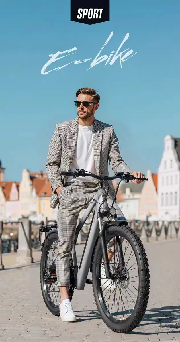 Shengmilo 1000W Electric Bicycle | 48V 16Ah Lithium Battery, Dual Suspension | 29 x 2.25 Tires