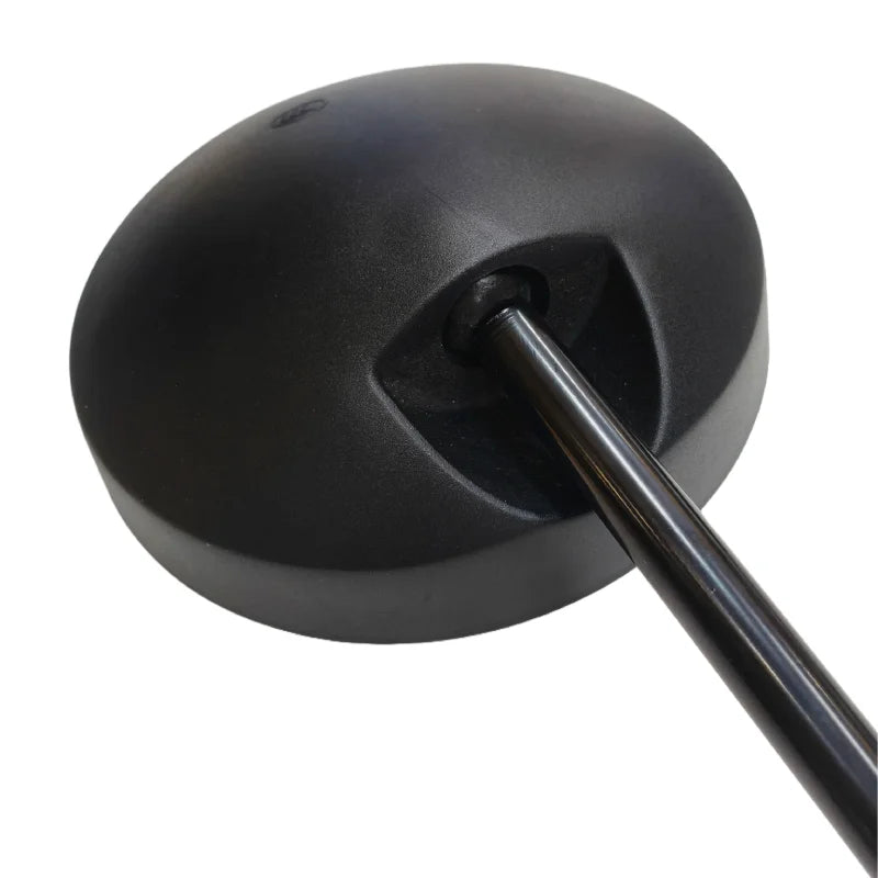 Universal Motorcycle Mirrors | 8mm Adjustable | Pair, Black