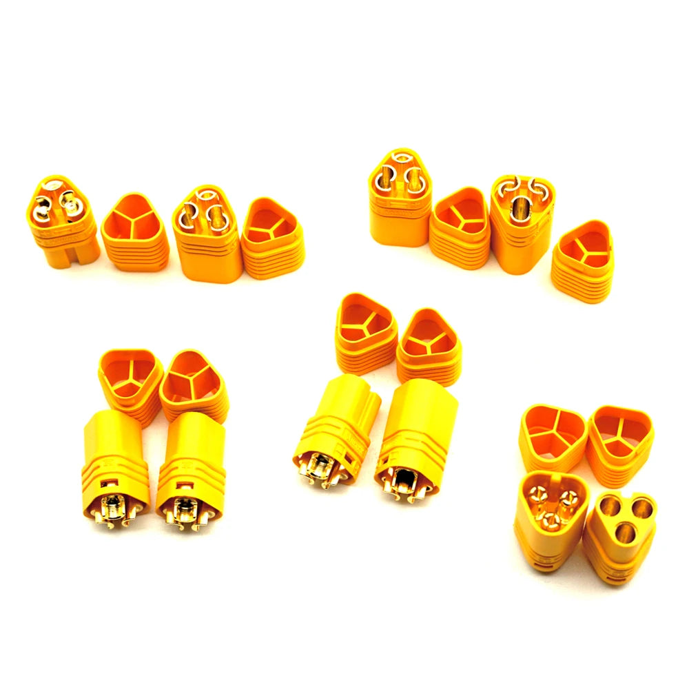 MIBIDAO MT60 3-Pin Bullet Connector | 3.5mm | RC ESC / Motor