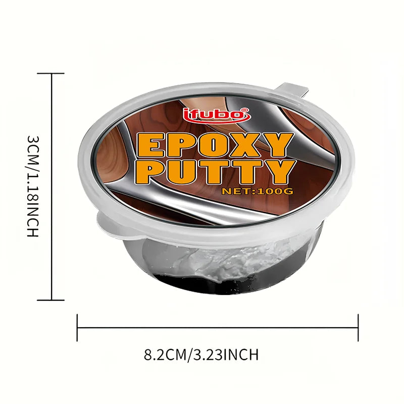 Epoxy Putty Repair Compound | 100g Fast-Setting | Waterproof for Plastic, Metal & Wood