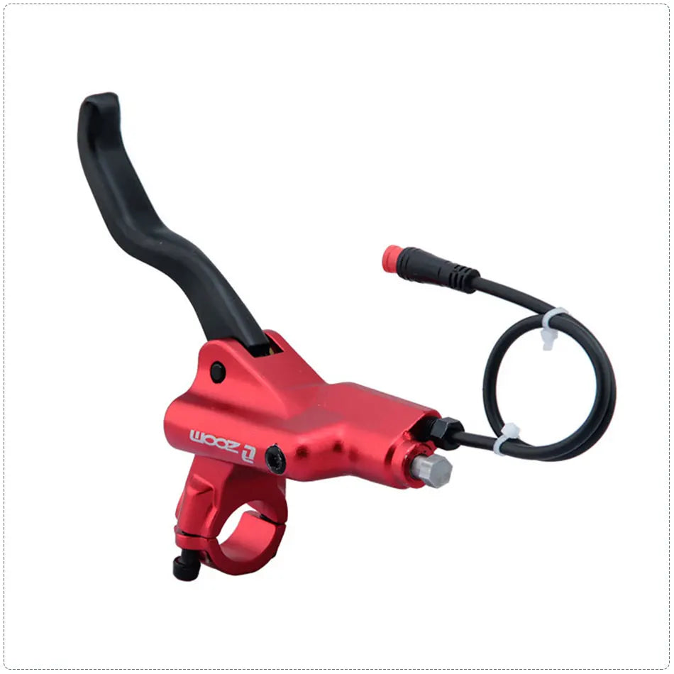 ZOOM HB-876E 4-Piston Hydraulic Disc Brake | Motor Cut-Off | 160/180/203mm