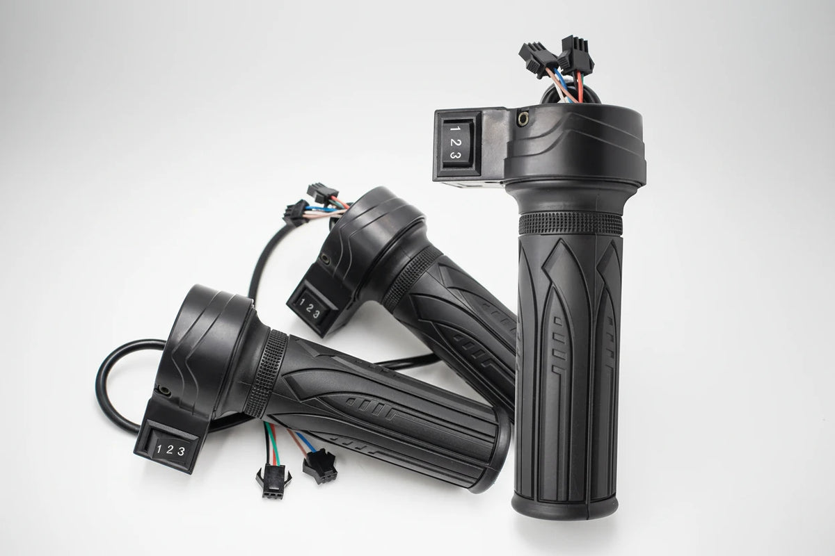 3-Speed Twist Throttle | Adjustable Modes | E-Bike Replacement