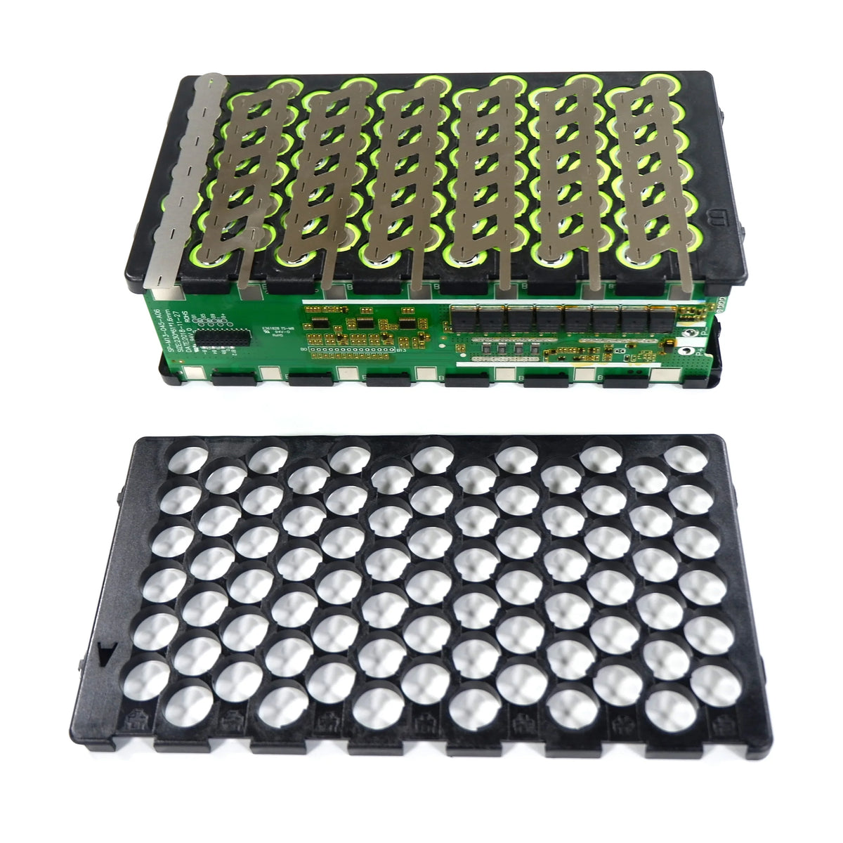 48V 20Ah Li-ion Battery Box Kit | 13S6P Case + 20A BMS | E-Bike