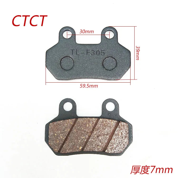 Motorcycle Disc Brake Pads | Front & Rear | 50cc–250cc, CBR, CRF, Scooter & Moped