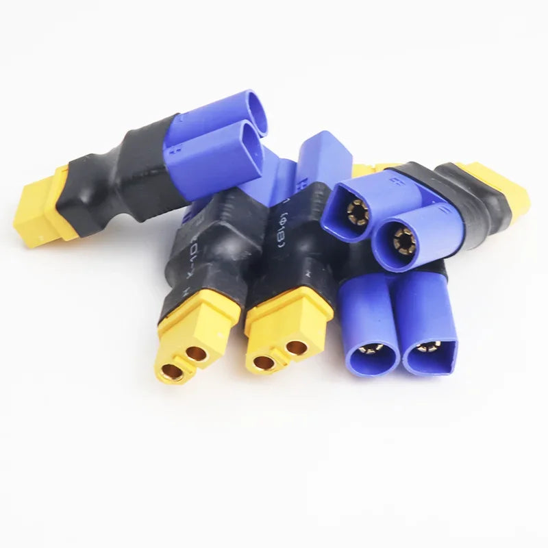 XT60 Adapter Plug Set | XT30/XT90/EC5/TRX Male–Female | RC LiPo