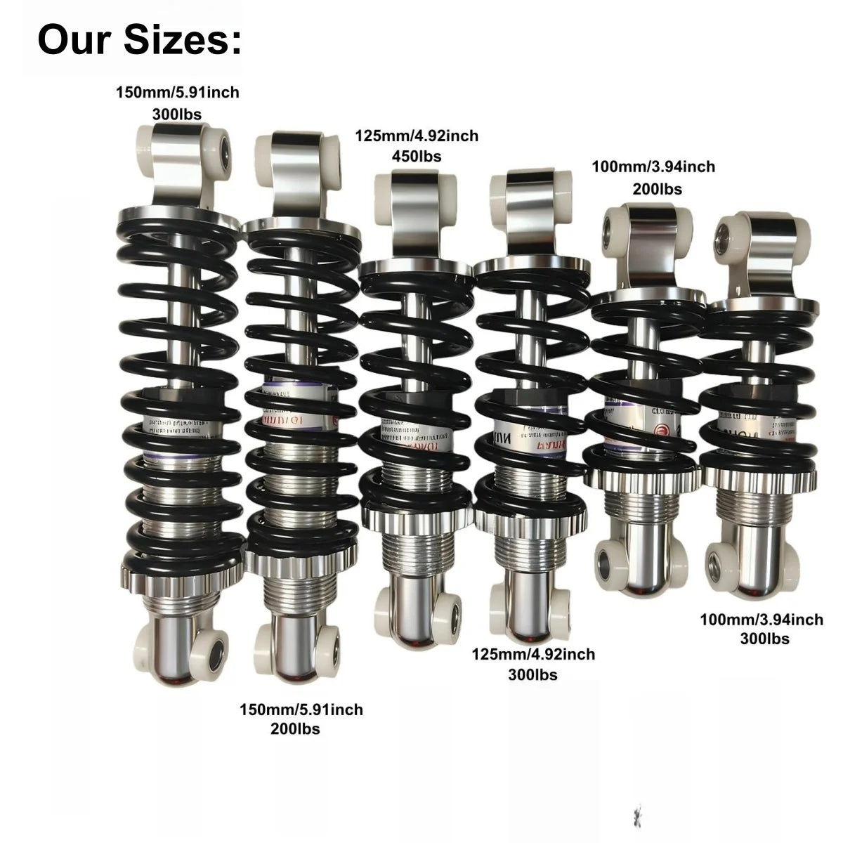 Rear Suspension Shock | 100/125/150mm | E-Bike & MTB