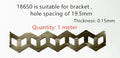 18650 And 21700 Battery 2P Wavy Nickel Strip Nickel Sheet W Type Nickel Strip Coil 2 Units W Type