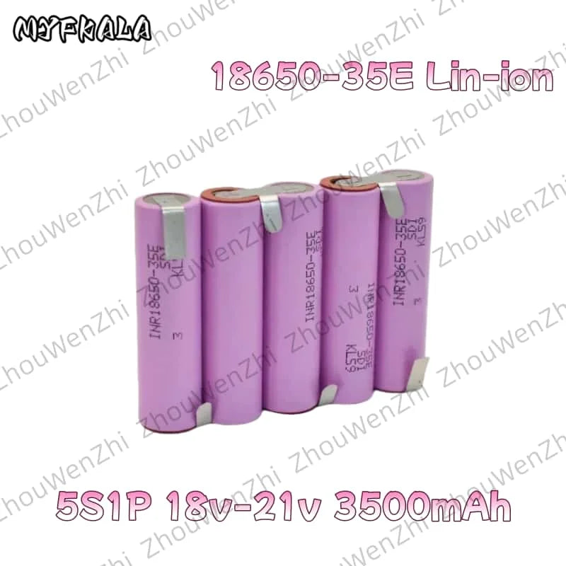 18650 35E Battery Pack 3500mAh | Multi-Config | Screwdriver/Drill