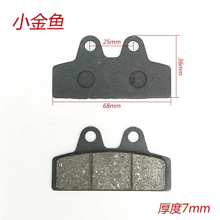 Motorcycle Disc Brake Pads | Front & Rear | 50cc–250cc, CBR, CRF, Scooter & Moped
