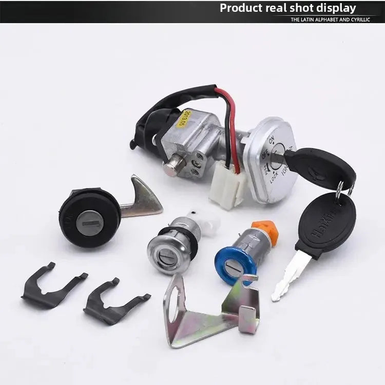 Full Key Lock Anti-Theft Ignition Switch