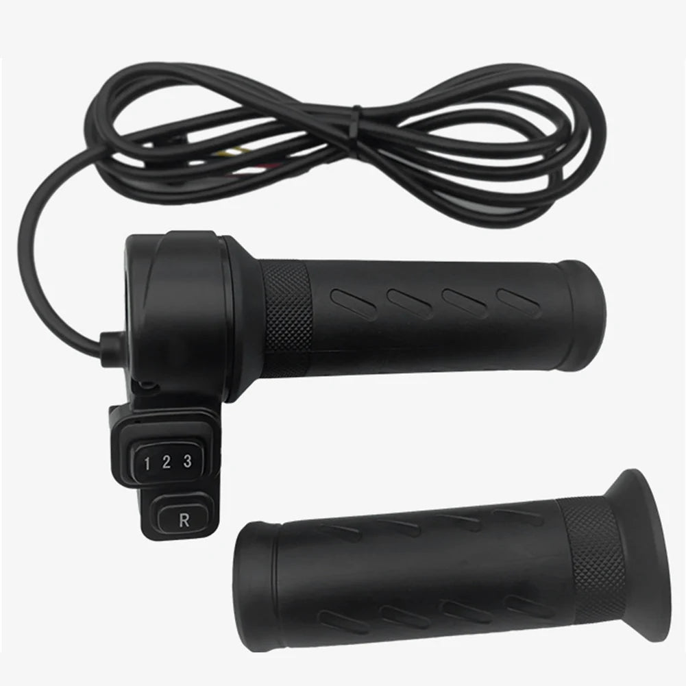 3-Speed Twist Throttle | 24V–72V | E-Bike & Scooter