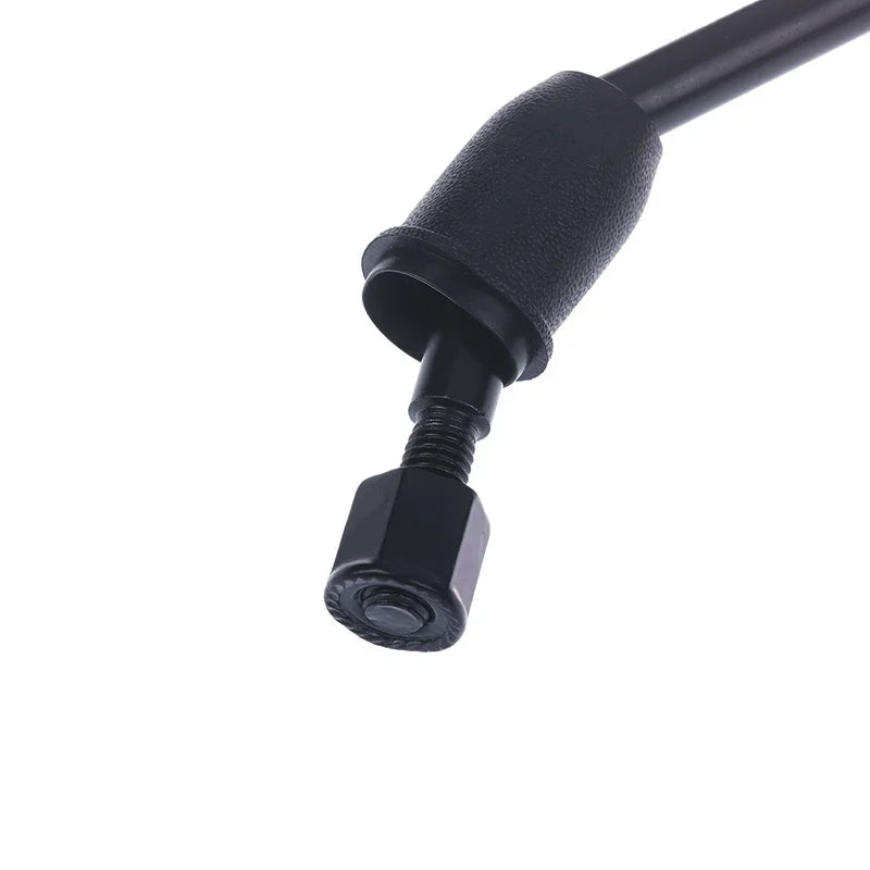 Universal Motorcycle Mirrors | 8mm Adjustable | Pair, Black