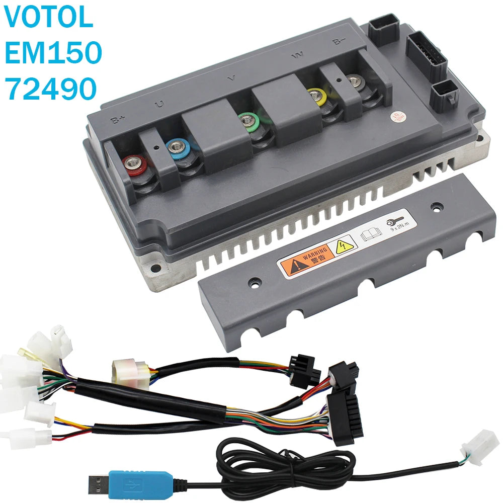 Votol EM150 Controller | 72V 180A Sine Wave | Programmable