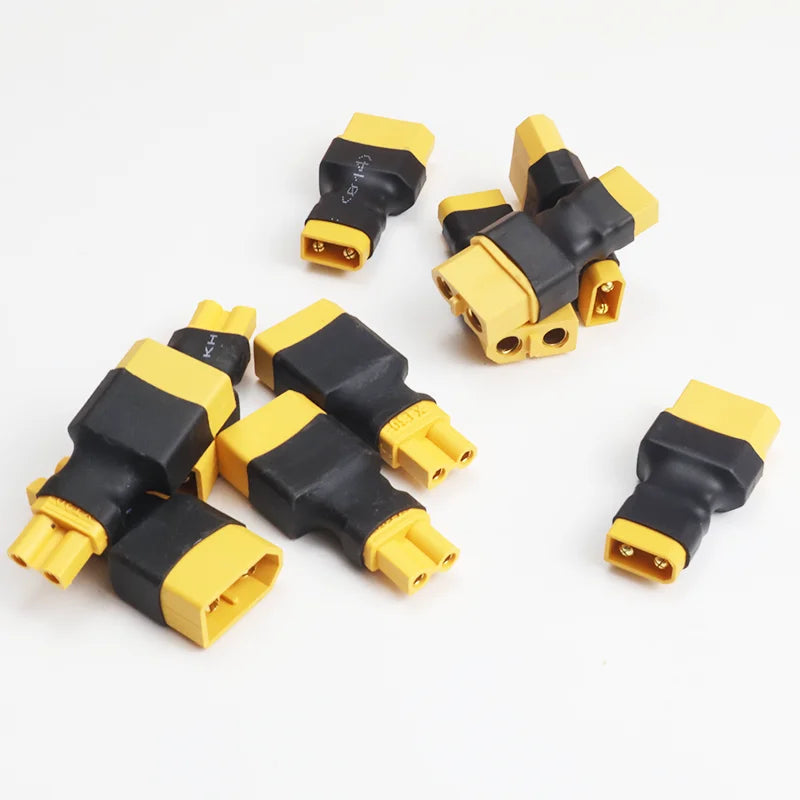 XT60 Adapter Plug Set | XT30/XT90/EC5/TRX Male–Female | RC LiPo