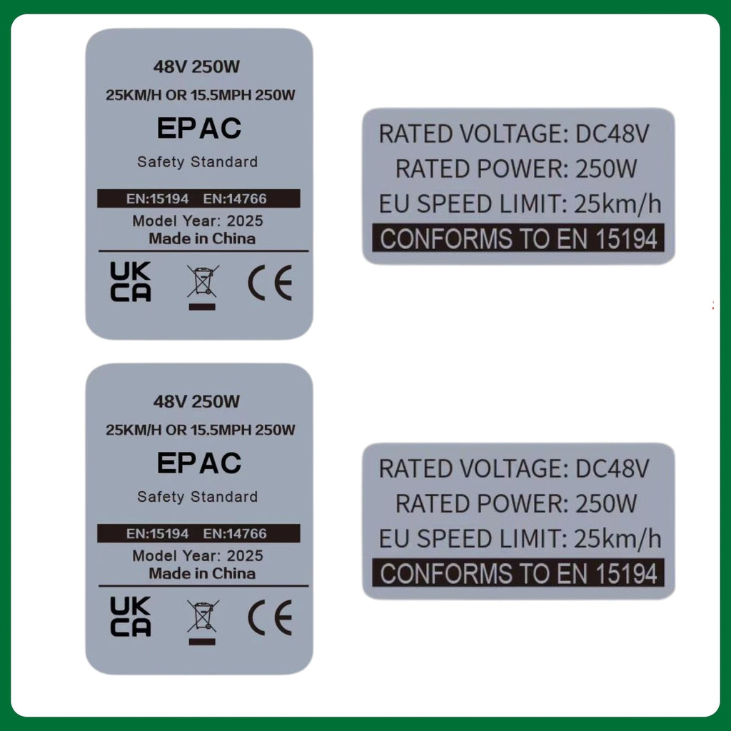 Ebike modification kit stickers,36V 48V 250W Electric Bike Lable,Compataible for Bafang Tongsheng and other Brand Conversion Kit